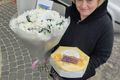 Фотозвіт №102 про доставку букету квітів в Дрогобич