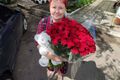 Фотозвіт №115 о доставке букета цветов в Борислав