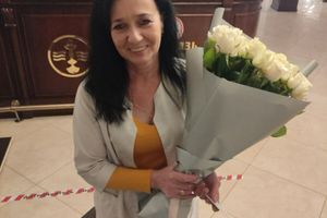 Фотозвіт №35 про доставку букету квітів в Дрогобич