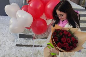 Фотозвіт №108 о доставке букета цветов Дрогобыч