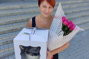 Фотозвіт №72 о доставке букета цветов в Трускавец