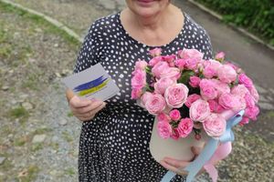 Фотозвіт №76 о доставке букета цветов в Борислав