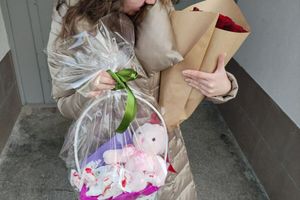 Фотозвіт №92 о доставке букета цветов в Трускавец
