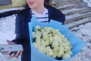 Фотозвіт №95 о доставке букета цветов в Борислав