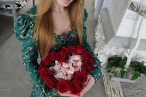 Фотоотчет №61 о доставке букета цветов в Трускавец